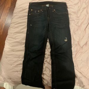 Black jeans true religion